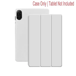 Premium PU Leather Flip Smart Cover, Shockproof Magnetic Case with Soft Silicone Back Shell (Gray)