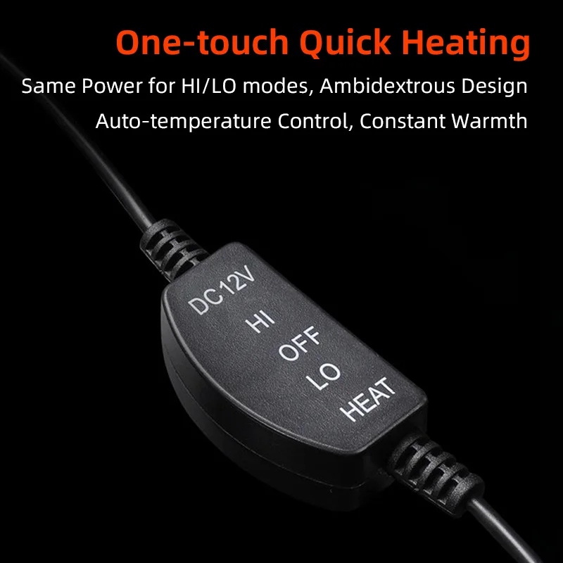Car Heating Pad Winter Car Seat Car Electric Heating Pad 12V Cigarette  Lighter Plug Thickened Warm Flocking No Backrest No Bindi