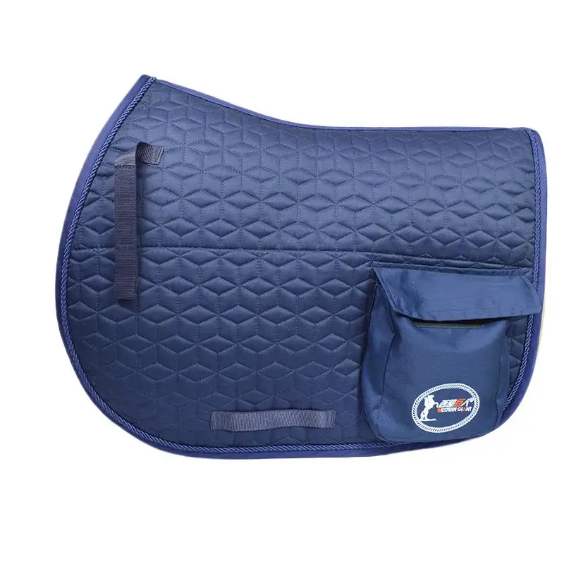 Equestrian Endurance Saddle Mat Sweat Drawer Thickened Small Checkered Cotton Riding Sweat Mat