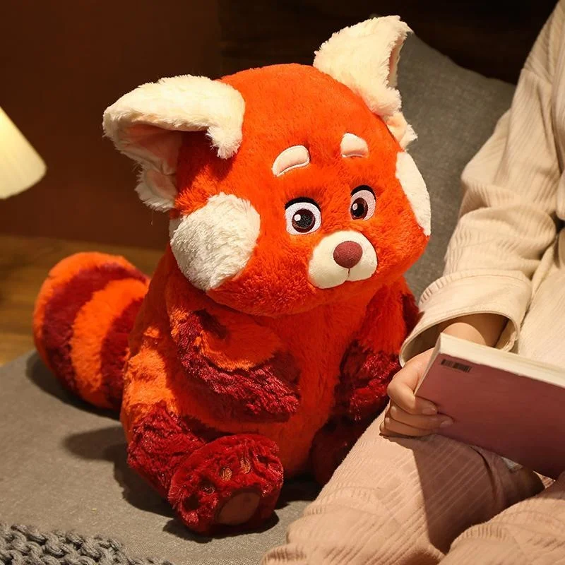 Disney Turning Red Plush Toy Pixar Movie Anime Kawaii Bear Large Red Panda Stuffed Doll Cute Pillow Gift For Kids Children disney pixar cars frank and tractor diecast toy car for girls women children gifts loose modle new in free shipping 34 style