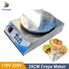 110V 220V Computer Digital Display Charpati Griddle Machine Precise Control Control 25CM Round Crepe Pancake Baking Pan Iron 3