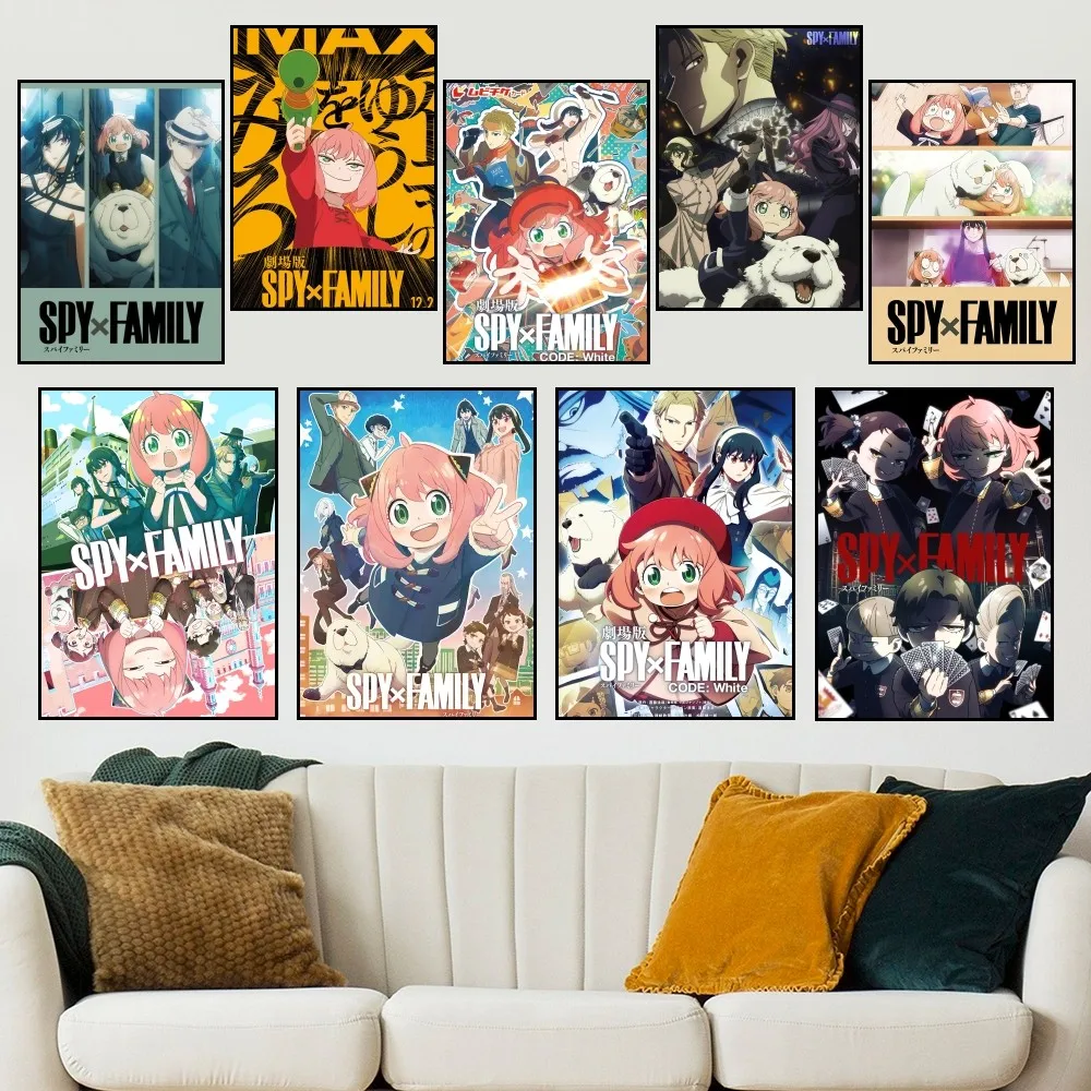 

SPY×FAMILY 2 аниме Аня плакат печать настенная живопись спальня гостиная украшение Офис Дом