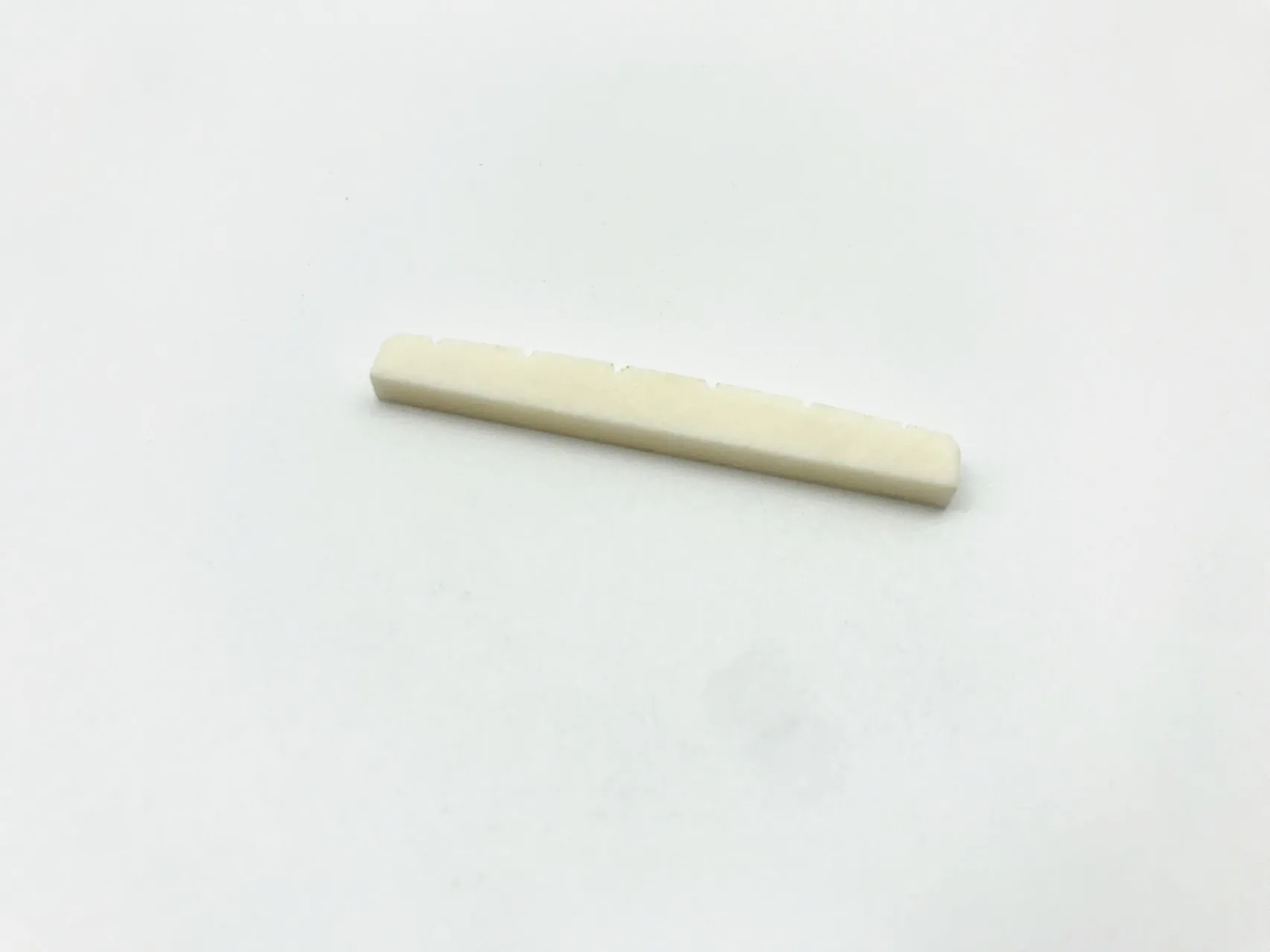 Professional Good Bone Nut(Size:43.2x3.2x5mm) for Electric Guitars Accessories Discount in Stock Made in Korea #3409