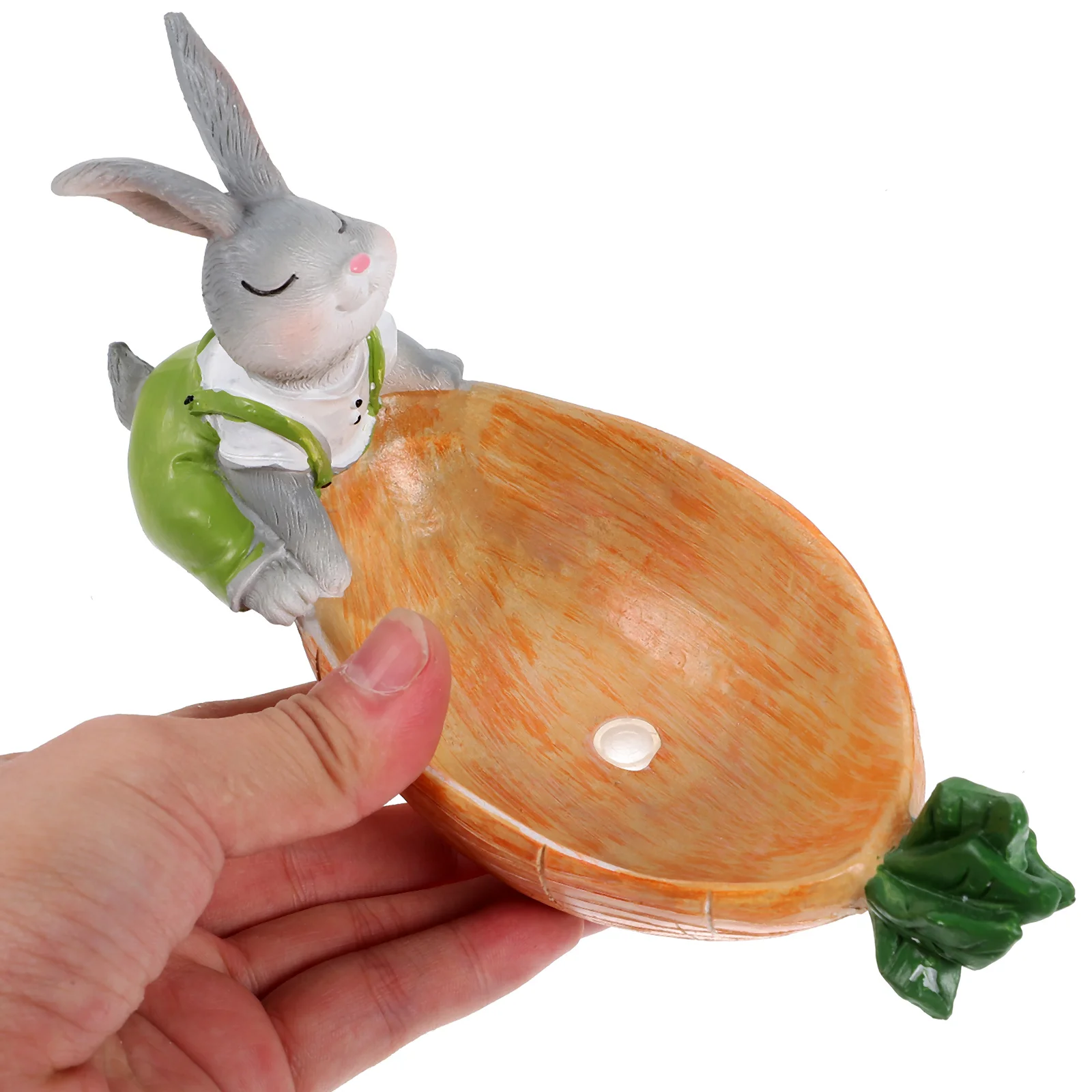 Rabbit Pot Resin Succulents Pots Statue Plant Flower Office Decor Animal Shaped Planter Small Flowerpots Cactus 3