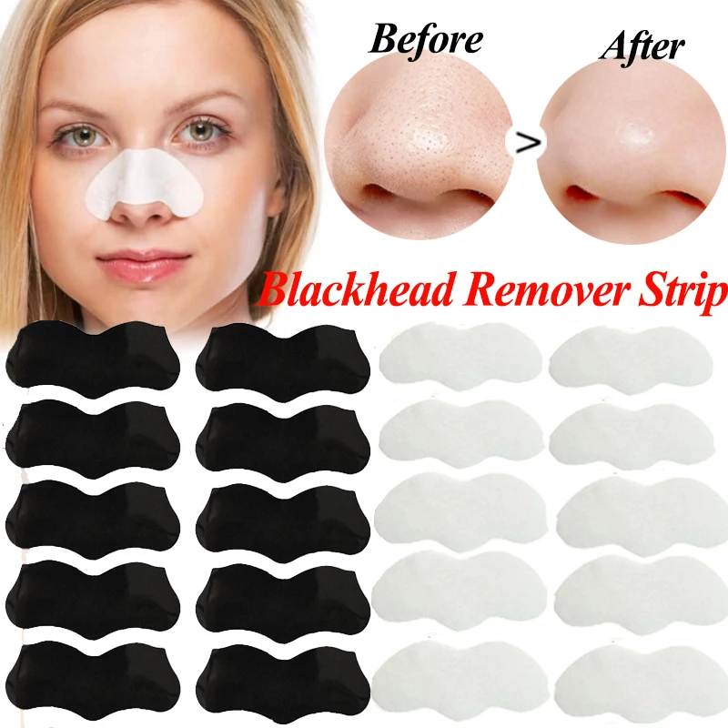10/30/50pcs Blackhead Remover Mask Deep Cleansing Shrink Pore Acne