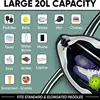 Portable Racket Bag Hole Ball Racquet Storage Bag Canvas Fabric Sports Racket Bag For Table Tennis Rackets Badminton Rackets 5