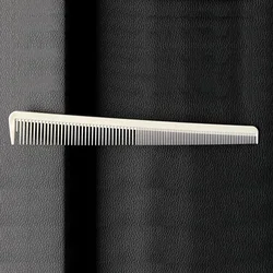 Professional Haircut and Styling Comb for Barbers and Hairdressers (WhiteB)