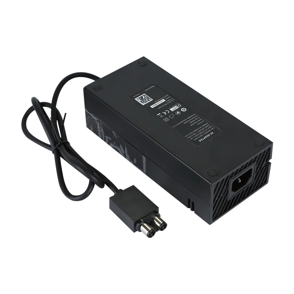 Black AC 100V-240V Power Supply US/EU/UK/AU Plug Adapter USB Charging Charger For Xbox One Console AC Adapter Brick Charger Tool