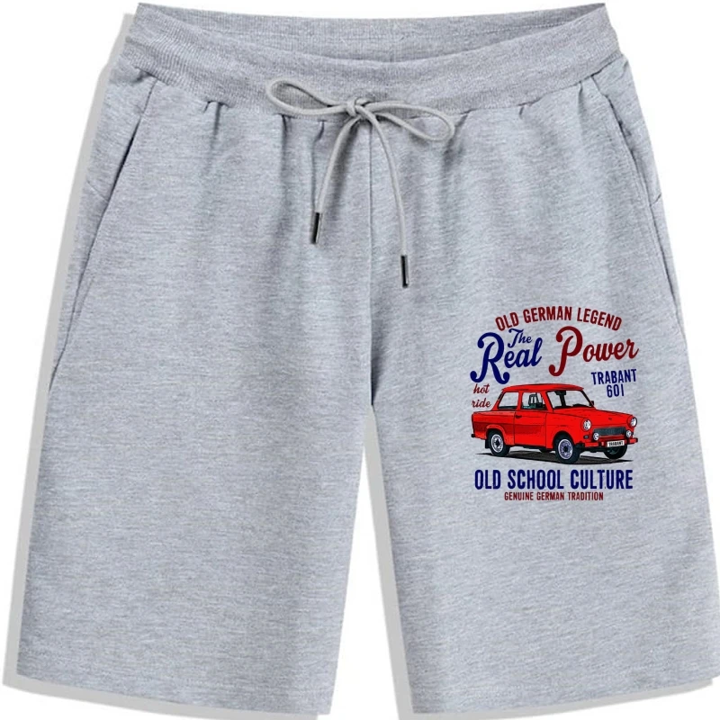 Pantaloncini Per Uomo 2019 Moda Uomo Vintage Tedesco Auto Trabant 601-Nuovi Pantaloncini Di Cotone Per Uomo Pantaloncini Casual