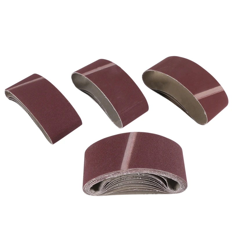 20PCS 3X18 Sanding Belt Sanding Belts Belt Sander Paper (3 Each of 60