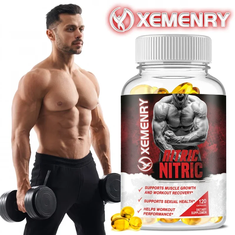 

Nitric Oxide Supplement, Men's Health Supplement - Contains Calcium, L-Arginine, Citrulline