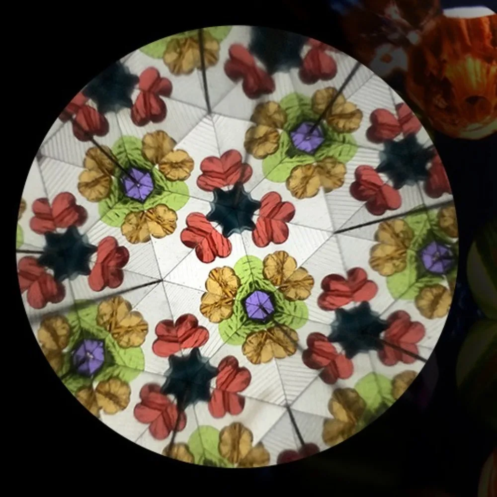 Fancy The Very Hungry Caterpillar Kaleidoscope Scalable Puzzle Educational Optical Toy Imaginative Different Patterns Kids
