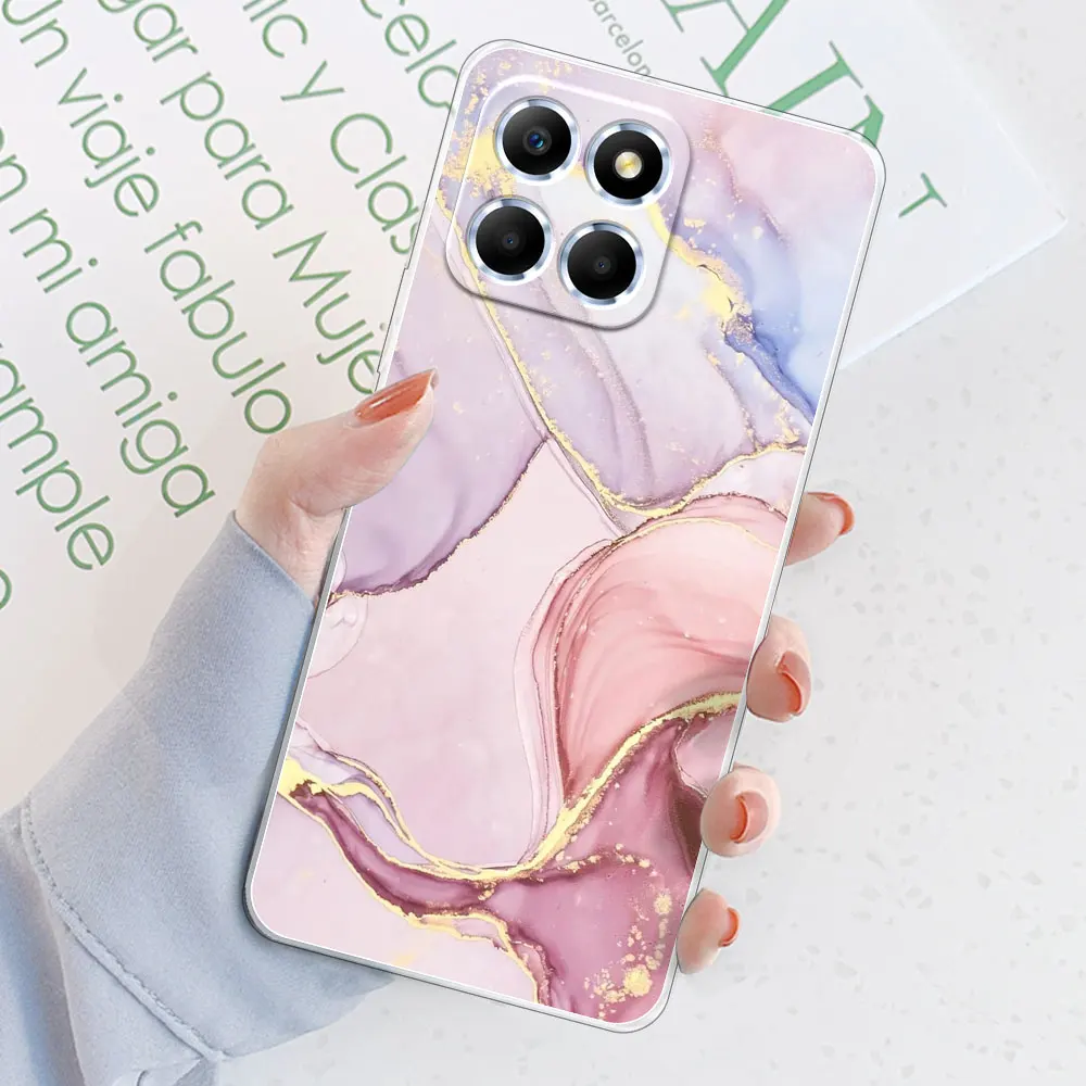 Clear Soft Silicone Phone Case Cover for Honor X8b - Durable Protective Coque
