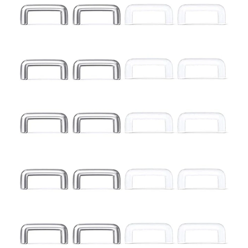 Piercing Jewelry Nose Rings Body Piercing Jewelry Body Jewelry WKOUD 1PCS/10pcs/20PCS 14G 16G Clear Bioflex Septum Rings Retainers Acrylic Surgical Steel Septum Piercing Jewelry for Women Men