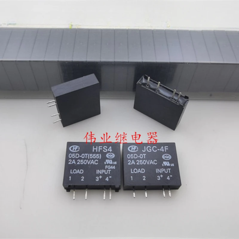 

（Brand-new）1pcs/lot 100% original genuine relay:JGC-4F HFS4 05D-0T 2A 4pins Solid state relay