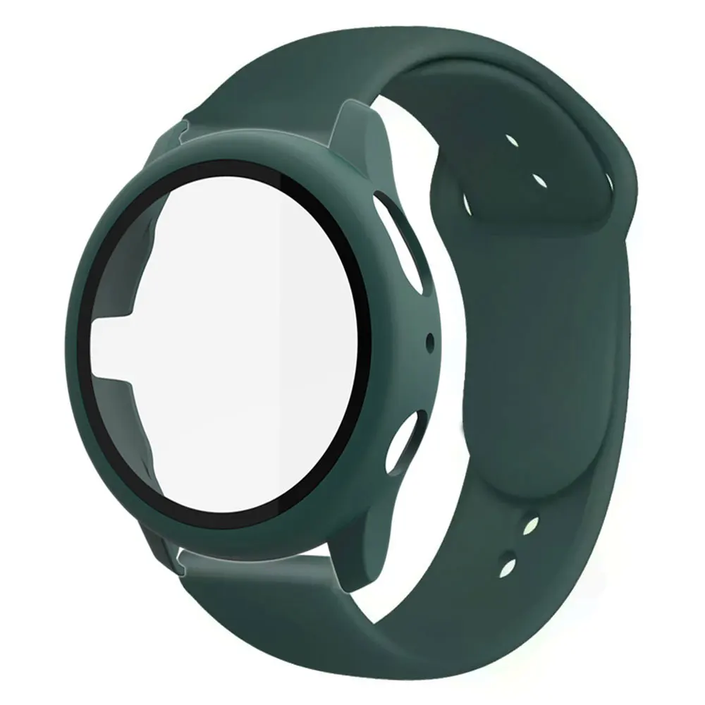 

Protective Case+Strap for Samsung Galaxy Active 2 40mm 44mm Glass Film Cover for Active 2 Bracelet Accessories 20mm Watch Band