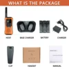 2/4 PCS AR-9R Mini Walkie Talkie PMR IP67 Waterproof Floating NOAA USB For Fishing Kayaking Rechargeable Ham Two Way Radio 6