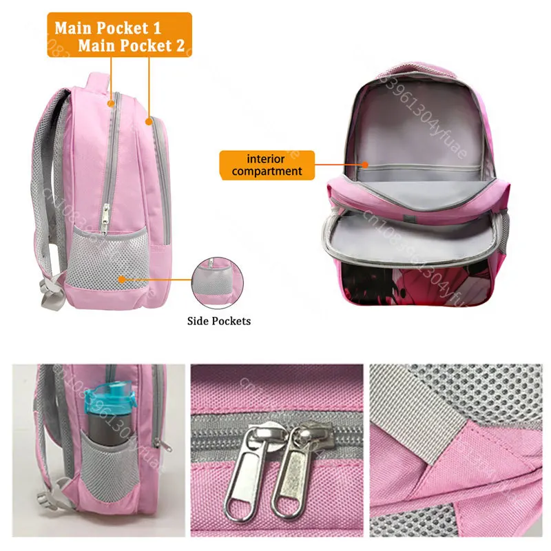 Cartoon Tooth Fairy / Toothbrush Backpack for Teenager Boys Girls  School Bags Thank You Doctor & Nurse  Backpack Bookbag