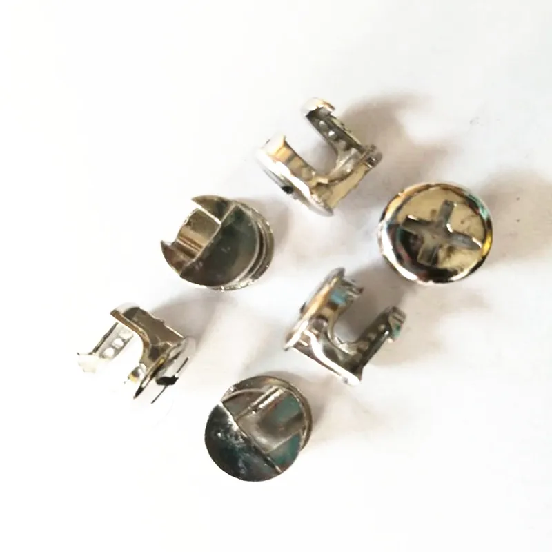 12mm 10/20Pcs Thickening Three In One Connector Eccentric Wheel / Hardware / Connector Furniture Hardware Diameter