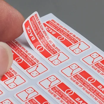 1000 pz 1948 rosso 500 pz + nero 500 pz 】per la fotocamera del telefono cellulare protezione dello schermo pellicola dello schermo adesivo 1, 2 sequenza Mark Sticker