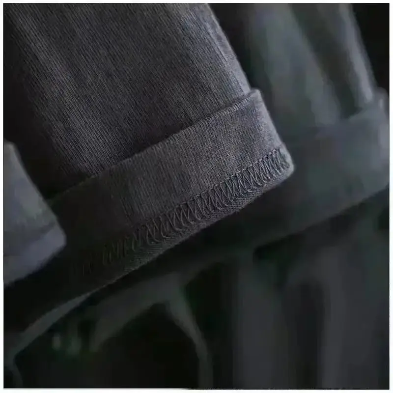 Summer Men's Cotton Fashion Los Angeles Letter Print Casual and Comfortable Neck Short-sleeved T-shirt Top view 5