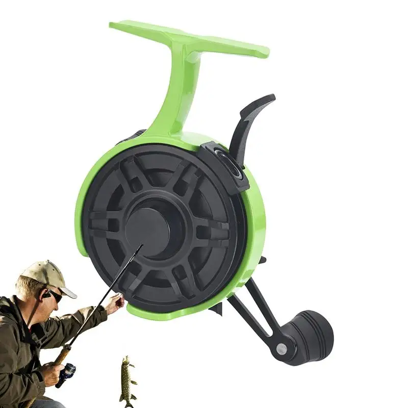 

Катушки для подледной рыбалки, стабильные катушки для подледной рыбалки, многофункциональное рыболовное оборудование, компактная катушка для ловли рыбы нахлыстом, для ловли окуня и моря