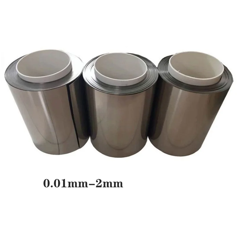 1Meter High Pure Zinc Plate Zn Sheet Strip 0.01mm 0.02mm 0.03mm 0.04mm 0.05mm 0.07mm 0.08mm 0.1mm Lab DIY Metalworking