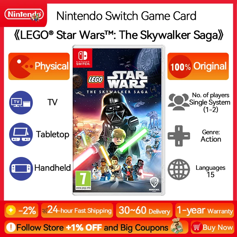 LEGO Star Wars The Skywalker Saga Nintendo Switch Game Deals