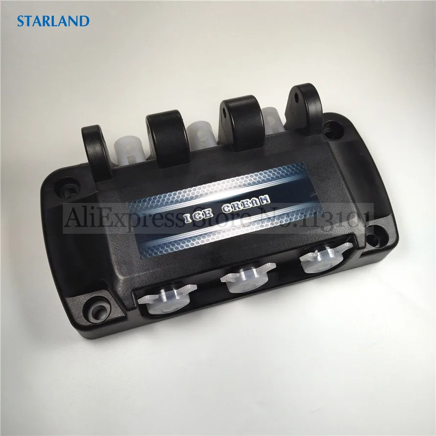Description Picture 3 of itemOne Set Front Door Panel Discharge Block New Accessories Vevor Soft Serve Machines Spare Part YKF Commercial Ice Cream Makers