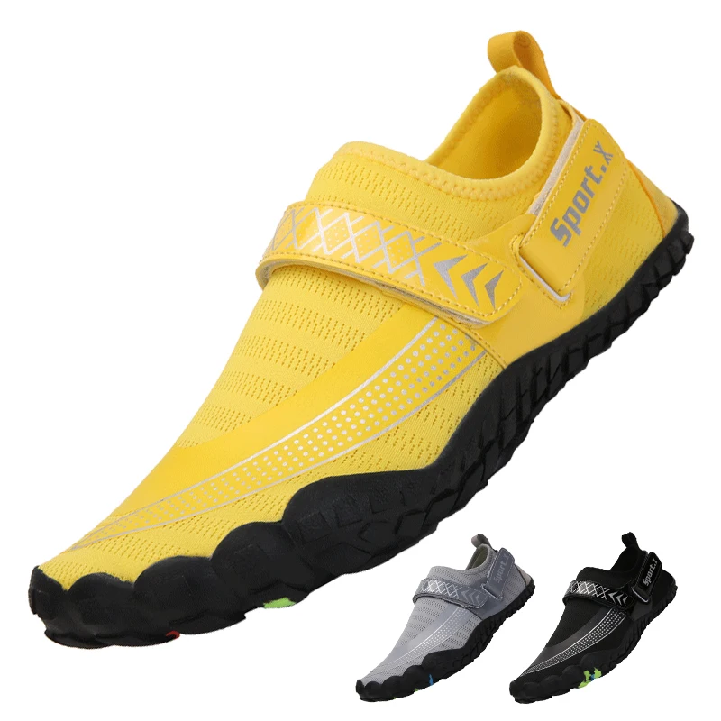 

Gym Footwaer Unisex Large Size Couples Vacation Beach Game Aqua Shoes Men Squat Fitness Shoes Women Indoor Yoga Shoes 35-46#