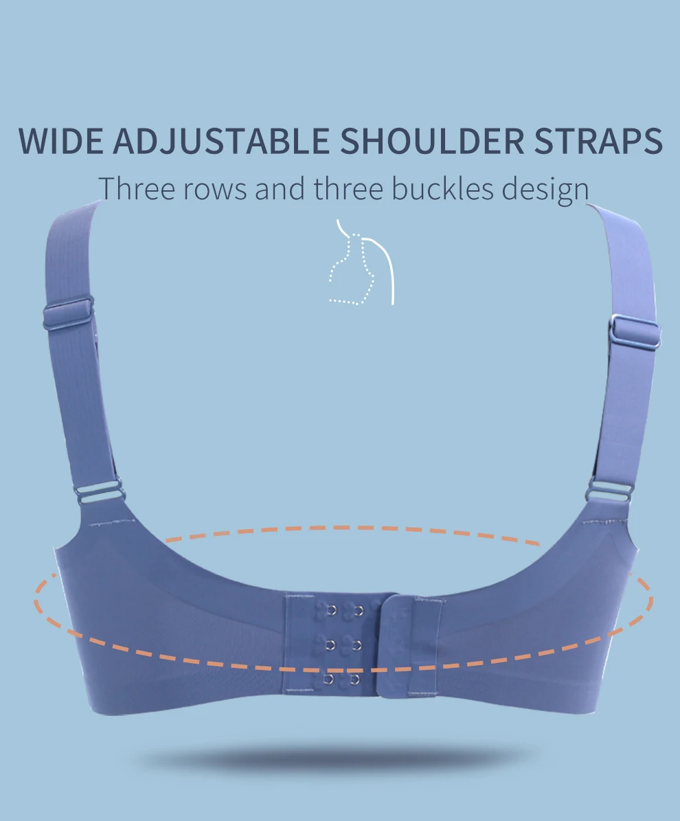 Seamless Prosthetic Breast Bra - Lightweight Mastectomy Bra