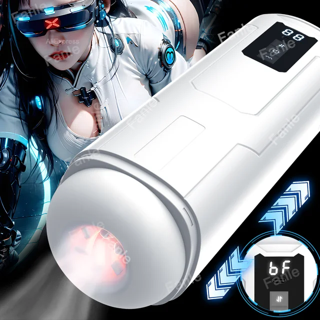 Sexspielzeug für Männer, Masturbator, automatisches Stoßen, Saugen, Stroker, vibrierende männliche elektrische Muschi, Blowjob-Maschine, Masturbationstasse 1
