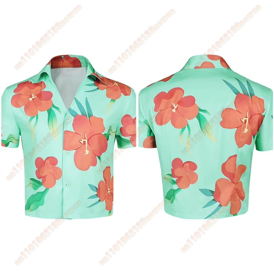 T-shirt Imprimé Décontracté Pour Garçon - Style Street, Beach, Cosplay - Blanc, Taille S (hauteur 110-120 Cm)
