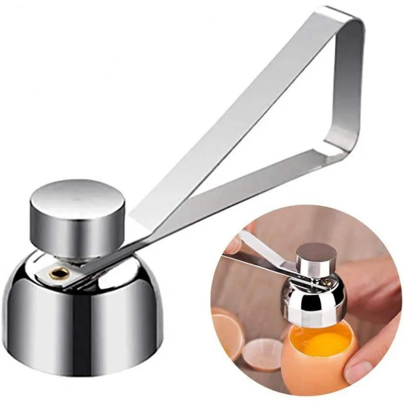 Egg Opener Stainless steel Creative eggshell separator 1pc egg shell opener,egg opener