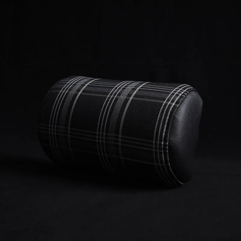 테라노바 자동차 목 머리 받침 베개, 카시트 지지대 머리 받침, VW MK7 GTD GTE GTI Tartan 원단 메모리 폼 머리 받침 코진