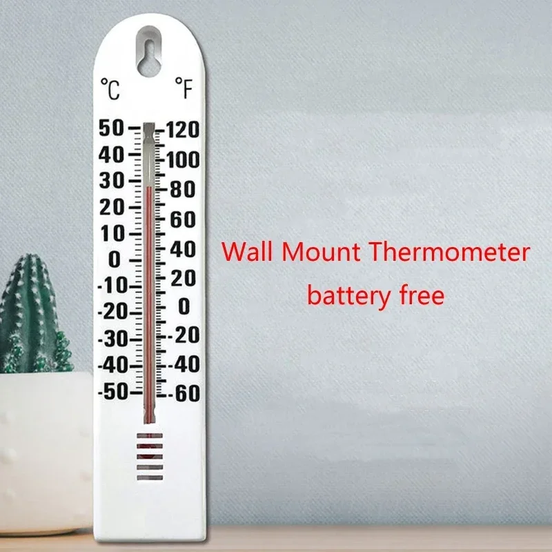 

Accurate Room Thermometer Indoor & Outdoor Room Temperature Easy Read Accurate Wall Thermometer for Home Office