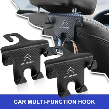 Seggiolino auto Poggiatesta Gancio Auto Sedile Posteriore Organizer Accessorio Per Citroen C2 C3 C4 C5 C6 C1 DS3 DS4 DS5 DS7 Xsara Berlingo Picasso