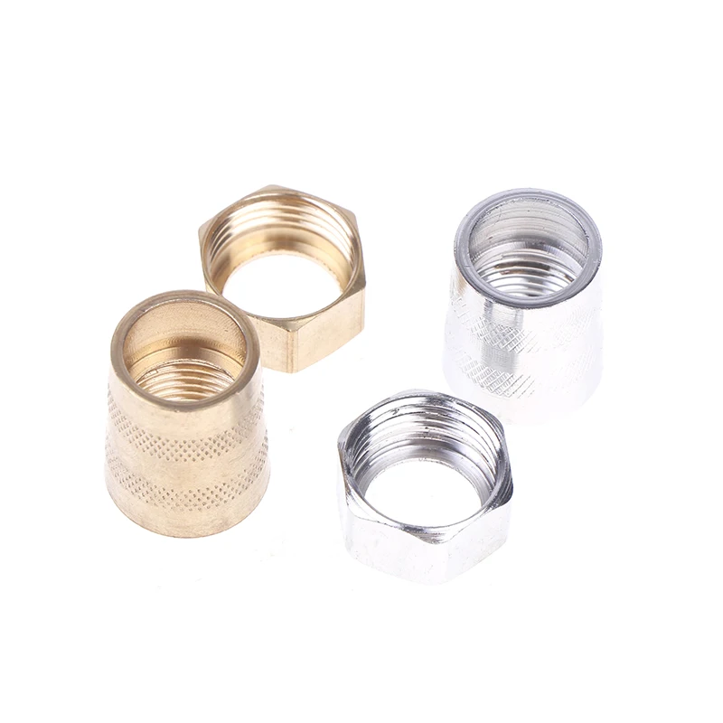 1Pc Shower Hose Nut Connector Connection Water Inlet Pipe Interface Nut Nozzle Connector Screw Parts Accessories water pipe connector