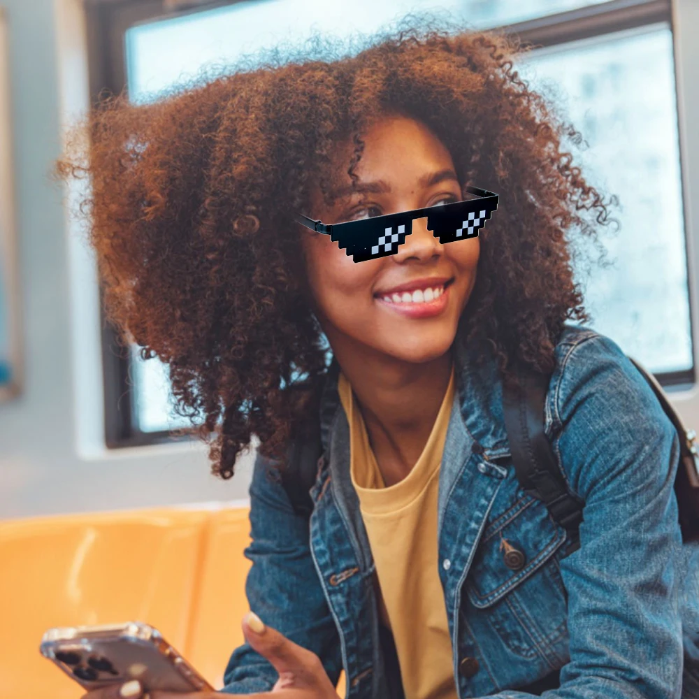 Retro Sunglasses Interesting Sunglasses 80s Neon Sunglasses: Hundo