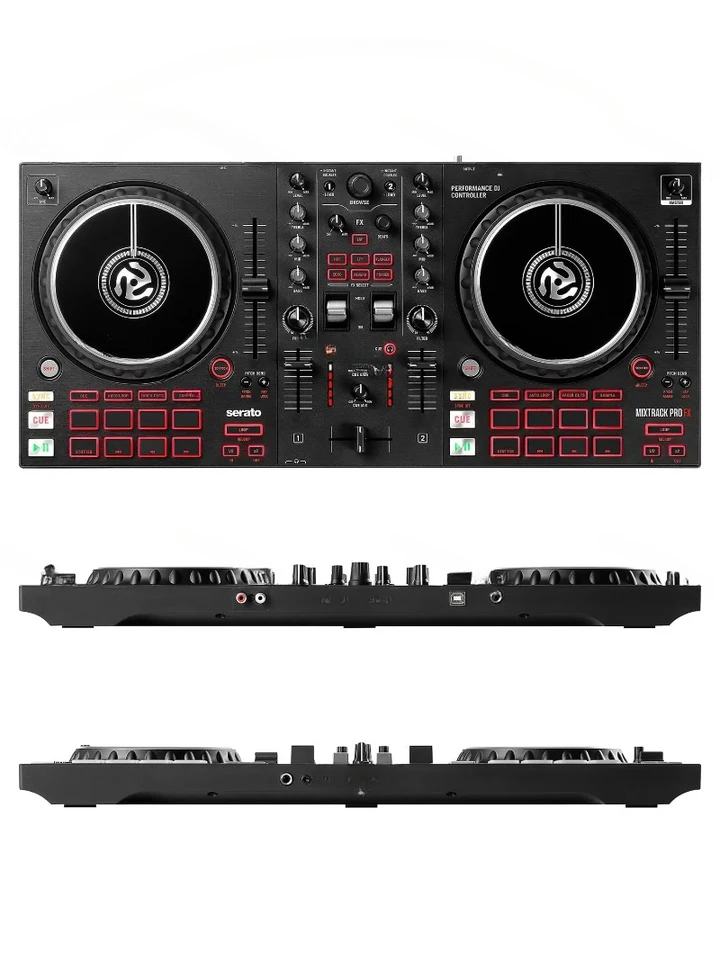 DJ機材 Numark Performance DJ Controller Numark Party Mix Live DJ Controller with Built-in Light Show