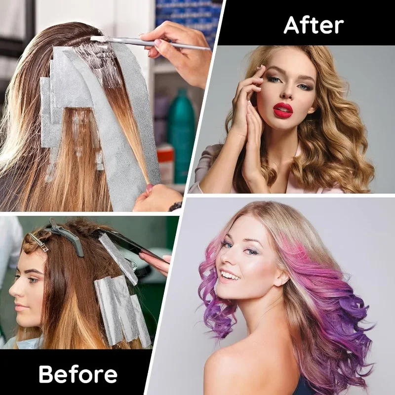 Premium Embossed Hair Foil with Anti-Slip Texture for Professional Salon Hair Dye & Styling