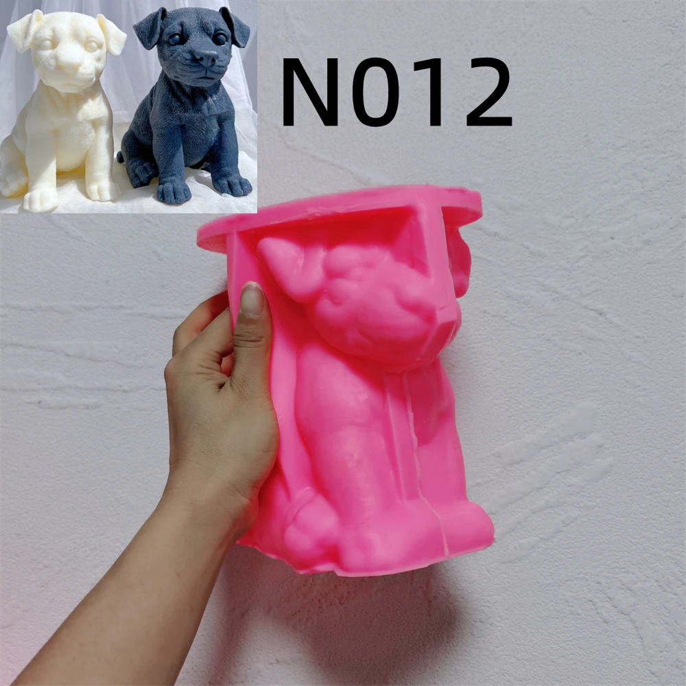 Stampo In Silicone Per Torta A Forma Di Cane – 3D Per Cioccolato, Sapone E Candele Fai Da Te - 2