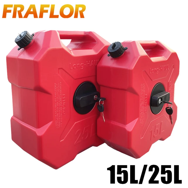 ATV UTV Auto 15L Liter Jerrican Kraftstoff Tank Gas Kanister Jerry Dosen  Kunststoff Diesel Benzin Öl Trommel Behälter Benzin Motorrad - AliExpress