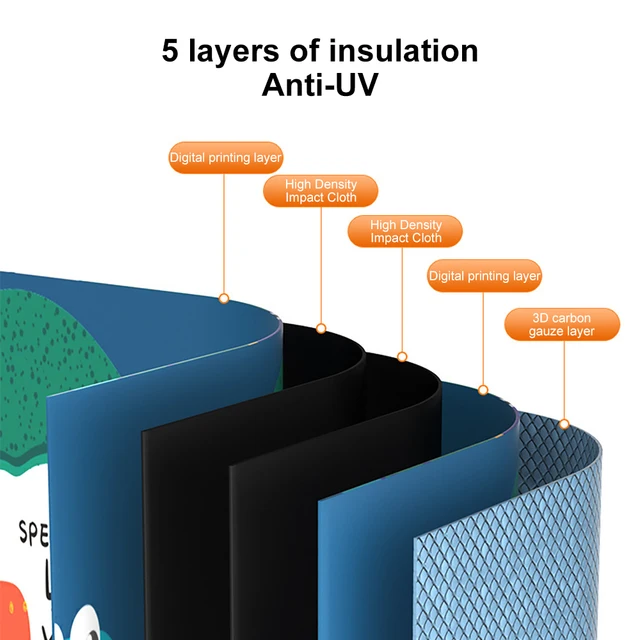 어린이용 마그네틱 자동차 차양 커튼으로 자녀를 햇빛과 곤충으로부터 보호하세요.