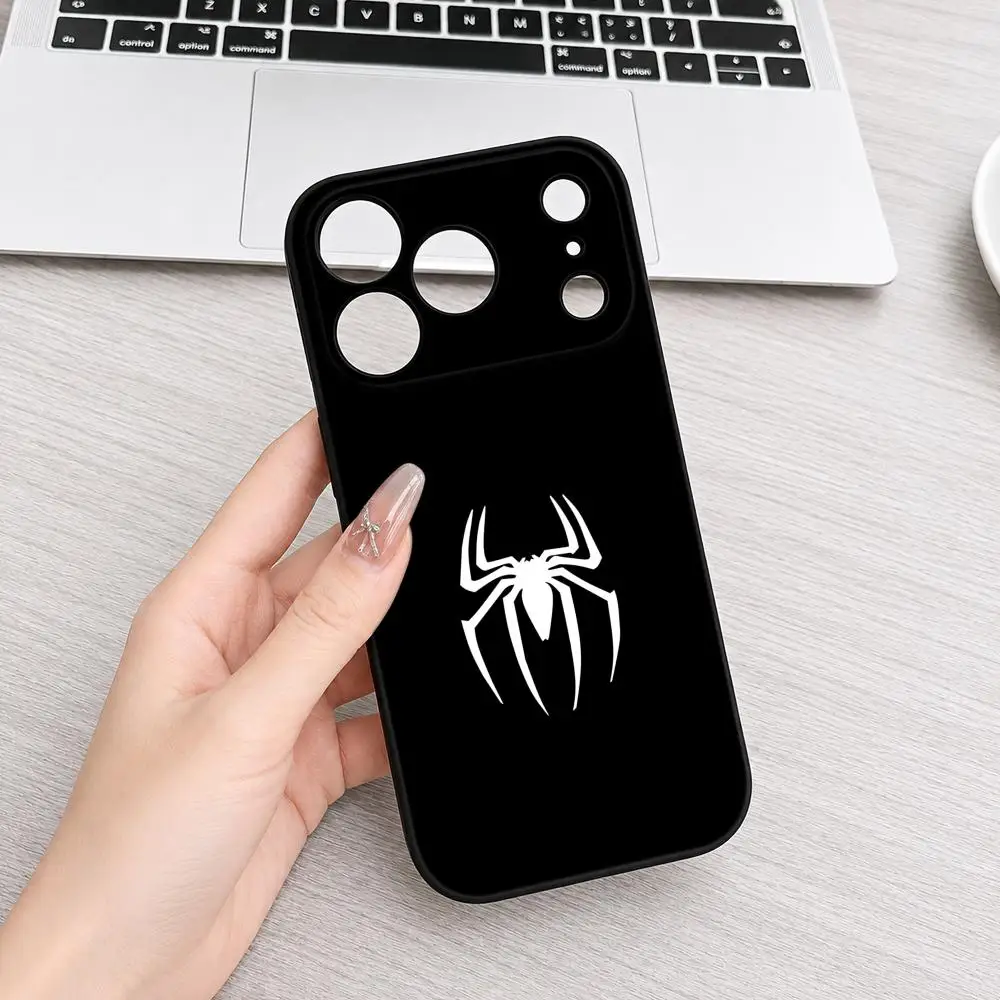 Anime Spiderman Cool Shockproof HD Clear Phone Case