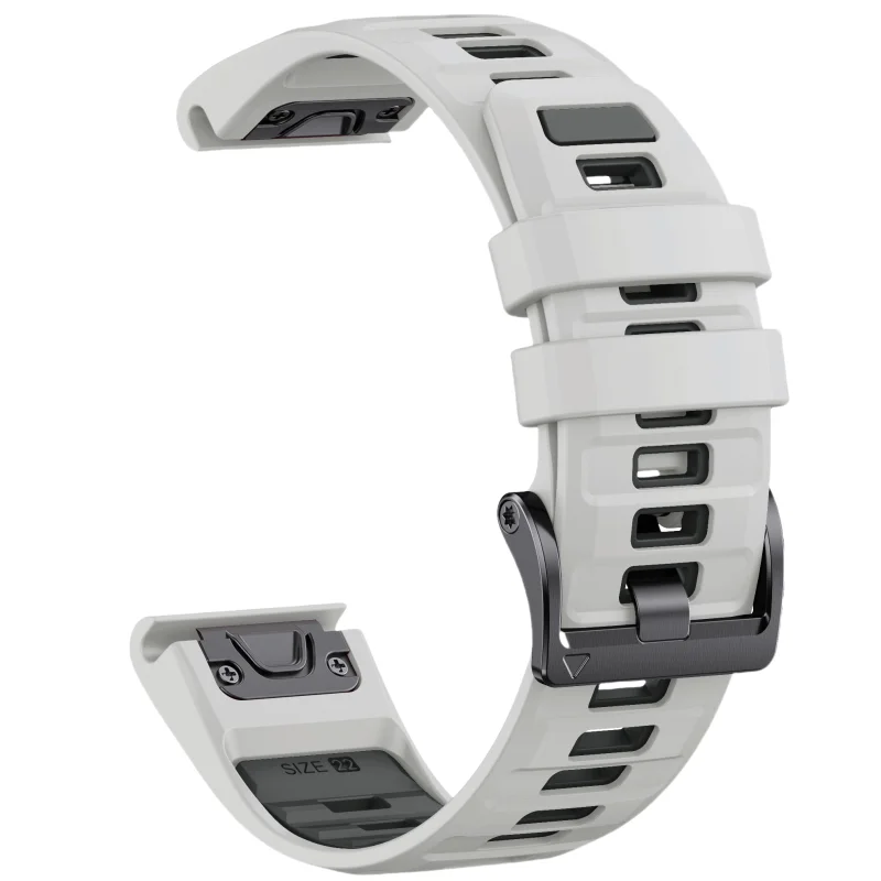 QuickFit Dual-Color Silicone Band - Sleek and Versatile