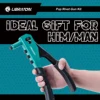 Libraton Rivet Gun Kit, Heavy Duty Manual Riveting Tool 1PC with 120 Blind Rivets, 4 HSS Drill Bits, 4 Tool-free Interchangeable 5