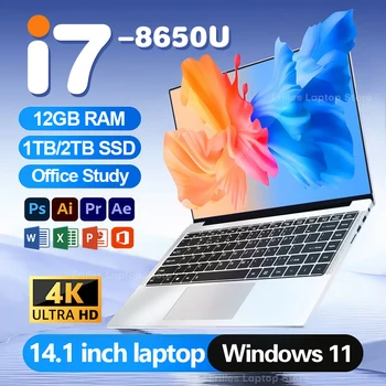 2025 Portable Laptop Windows 11 Intel Core i7 8650U Laptop 1
