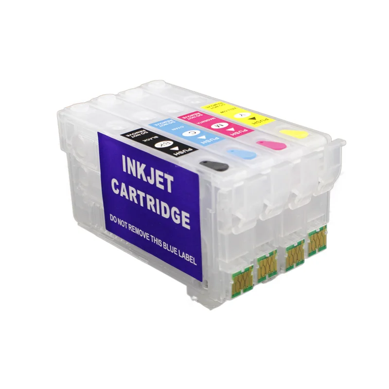 UP 1set With One Time Chip T812 812xl Refill Ink Cartridge Compatible