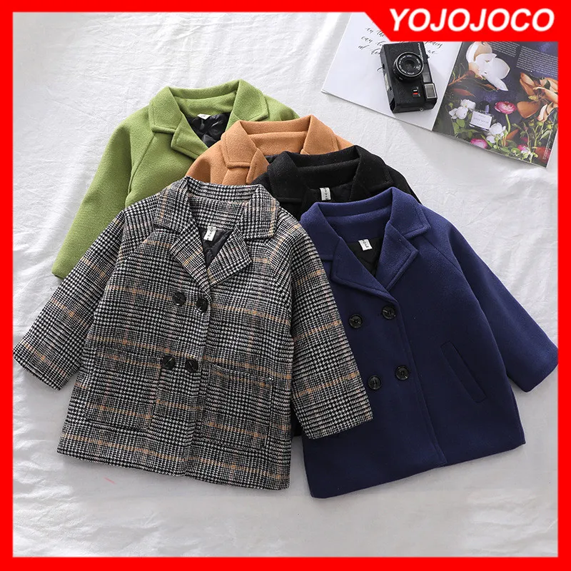 Babyboycoat16Yautumnandwinterthickeningwarmchildrenswoolen